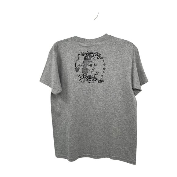 I Heart Roller Derby T-Shirt Youth L New Graphic Tee Custom Ink Tag Attached - Picture 2 of 14